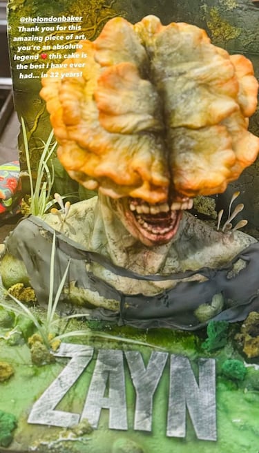 ¿Repugnante o deliciosa?: así es la increíble tarta de The Last of Us con la que Zayn Malik celebra su cumpleaños