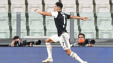 The Juventus forward also became the fastest player ever to a Serie A half-century when he scored a penalty against Lazio on Monday.