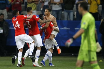 ¡A semifinales! Chile vence y celebra en la Copa América