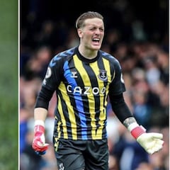 Pickford's penalty-saving secret revealed on his water bottle