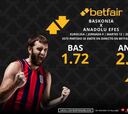 Baskonia vs. Anadolu Efes: horario, TV, pronósticos, estadísticas y clasificación
