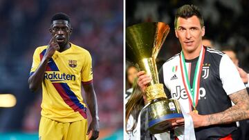 Dembélé y Mandzukic.