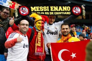 Afici&oacute;n del Real Madrid en el Bernab&eacute;u.