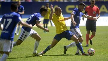 El Oviedo coge oxígeno en su paraíso del Carranza