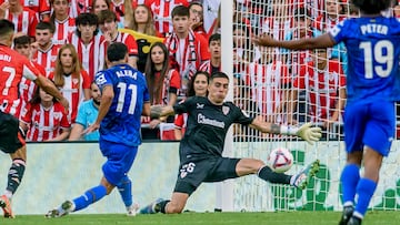 Así fue el debut de Alex Padilla con el Athletic Club de Bilbao