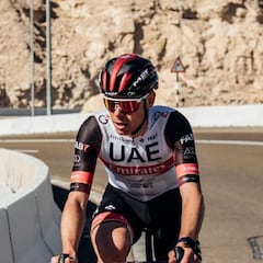 De la Cruz: "Pogacar es el ciclista más talentoso para las grandes con el que he corrido"