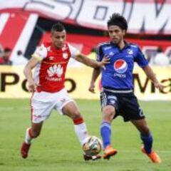 Fabián Vargas, baja en Millonarios ante Envigado