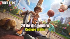 Códigos Free Fire de hoy 24 de diciembre de 2021; todas las recompensas gratis