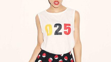 El 20 aniversario de Pokemon homenajeado en una colección de ropa interior