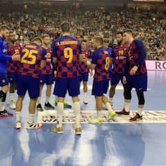 El Barça jugará la final ante el Kiel tras ganar al Al Wehda