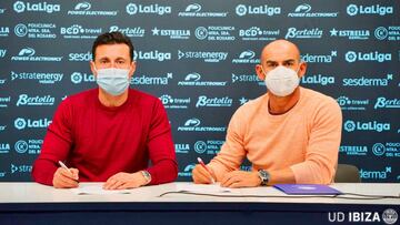 Paco Jémez como nuevo entrenador del Ibiza.