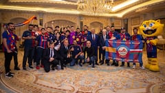 El Barça, en el hotel de Zelenski