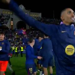 Barcelona players mock Real Madrid with chant after epic Champions League victory