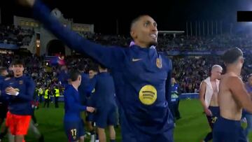 Barcelona players mock Real Madrid with chant after epic Champions League victory