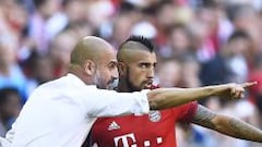 Vidal volvió a la titularidad en cómodo triunfo del Bayern