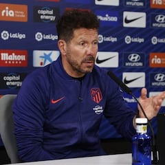 Simeone: "No es normal haber tenido tres recaídas de lesiones"
