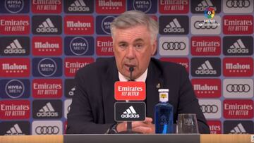 Ancelotti: "El ambiente del vestuario ha marcado la diferencia esta temporada"