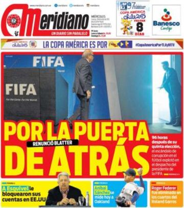 Portadas de la prensa deportiva