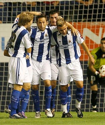 Defendieron juntos la camiseta de la Real Sociedad la temporada 10/11