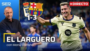 El Larguero: Araujo y Lewandowski olvidan el error de Joan García y remontan en Oviedo