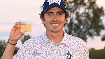 Nicolás Echavarría, listo para debut en el PGA Tour