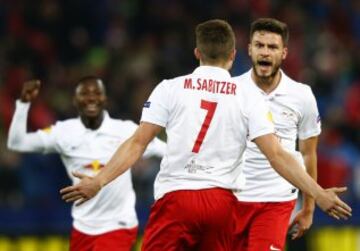 1-0. Marco Djuricin celebró el primer tanto.