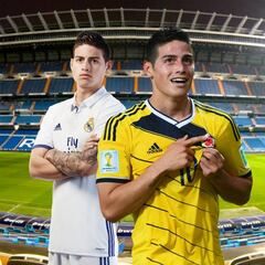 Las dos caras de James: Colombia y Real Madrid