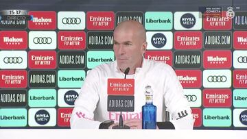 La rueda de prensa más caliente de Zidane