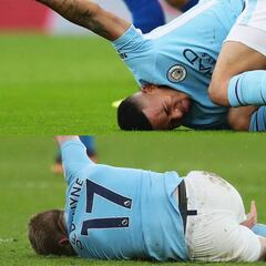 Preocupantes lesiones de Gabriel Jesus y De Bruyne