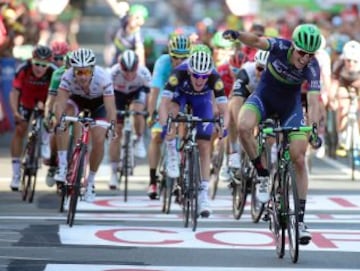 El ciclista belga del equipo Orica, J.Keukeleire, se ha proclamado el vencedor de la duodécima etapa de la Vuelta Ciclista a España 2016.