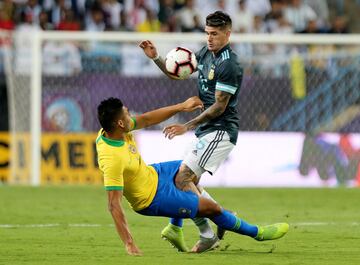 Rodrigo De Paul y Casemiro  