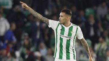 Sanabria, jugador del Betis.