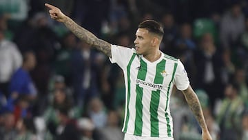 Sanabria, jugador del Betis.