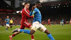 Liverpool mantiene hundidos a Mosquera y Arias con los Wolves