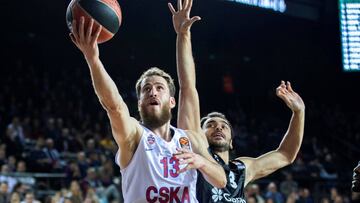 Sergio Rodríguez, base del CSKA de Moscú.