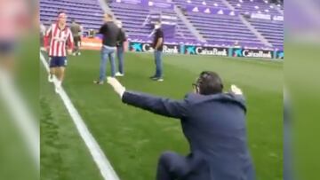 Futre, tal cual 'groupie' ante sus ídolos: estuvo genial con Simeone y João Félix