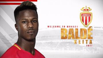 El M&oacute;naco ha hecho oficial el traspaso de Keita Bald&eacute; hasta 2022.