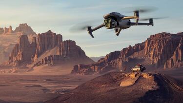 DJI Mavic 3 Pro: así es el primer dron de la firma con tres cámaras