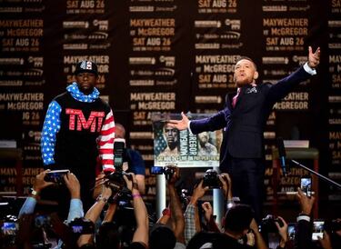 Mayweather-McGregor: chocan los dos reyes del PPV