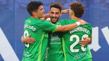 Aldasoro, Andrés Martín y Pablo Rodríguez, del Racing.