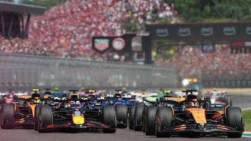 F1 carrera GP Emilia Roma?a, hoy en directo: última hora de Alonso y Sainz en ?mola, en vivo