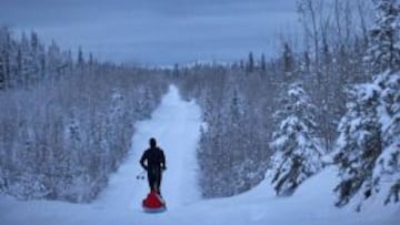 La proeza de Jaile, el superhombre de la nieve