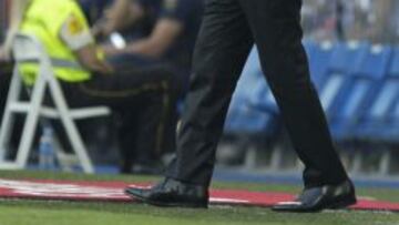 Ancelotti, durante el partido.