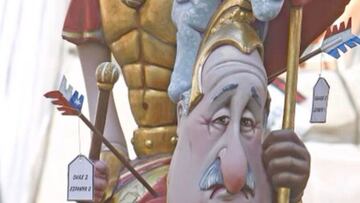 Del Bosque, en las Fallas