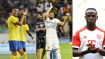 Arabia Saudita no ha dejado de sorprender durante el presente mercado de transferencias y contar¨¢n con futbolistas de talla mundial, sumados a Cristiano Ronaldo.