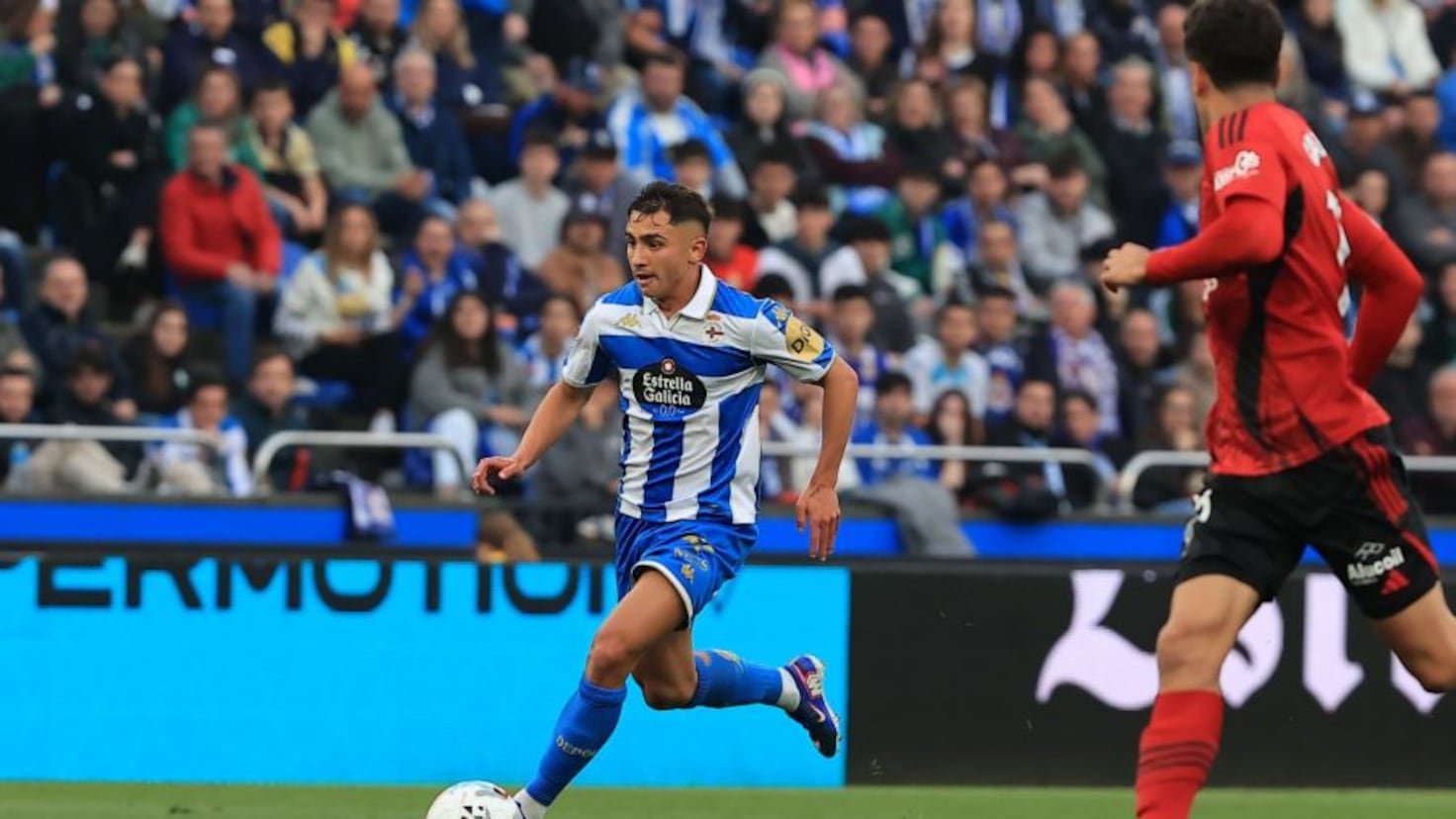 Ambiente en Riazor para el partido contra el Mirandés
