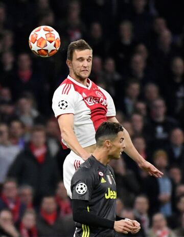 Cristiano Ronaldo y Joel Veltman  