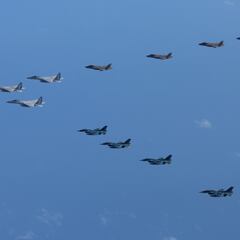 Corea del Sur y Japón despliegan sus cazas