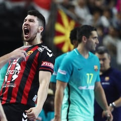 Dujsebaev y Sterbik tumban al Barça y el Vardar va a la final