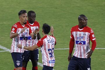 El equipo dirigido por Alejandro Restrepo supero en casa 3-1 a Junior con goles de Didier Moreno (autogol), Daniel Mantilla y Dorlan Pabón. Por la visita descontó Fernando Uribe.